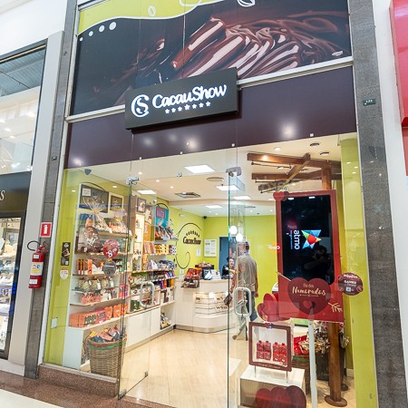 Logo da loja cacau show